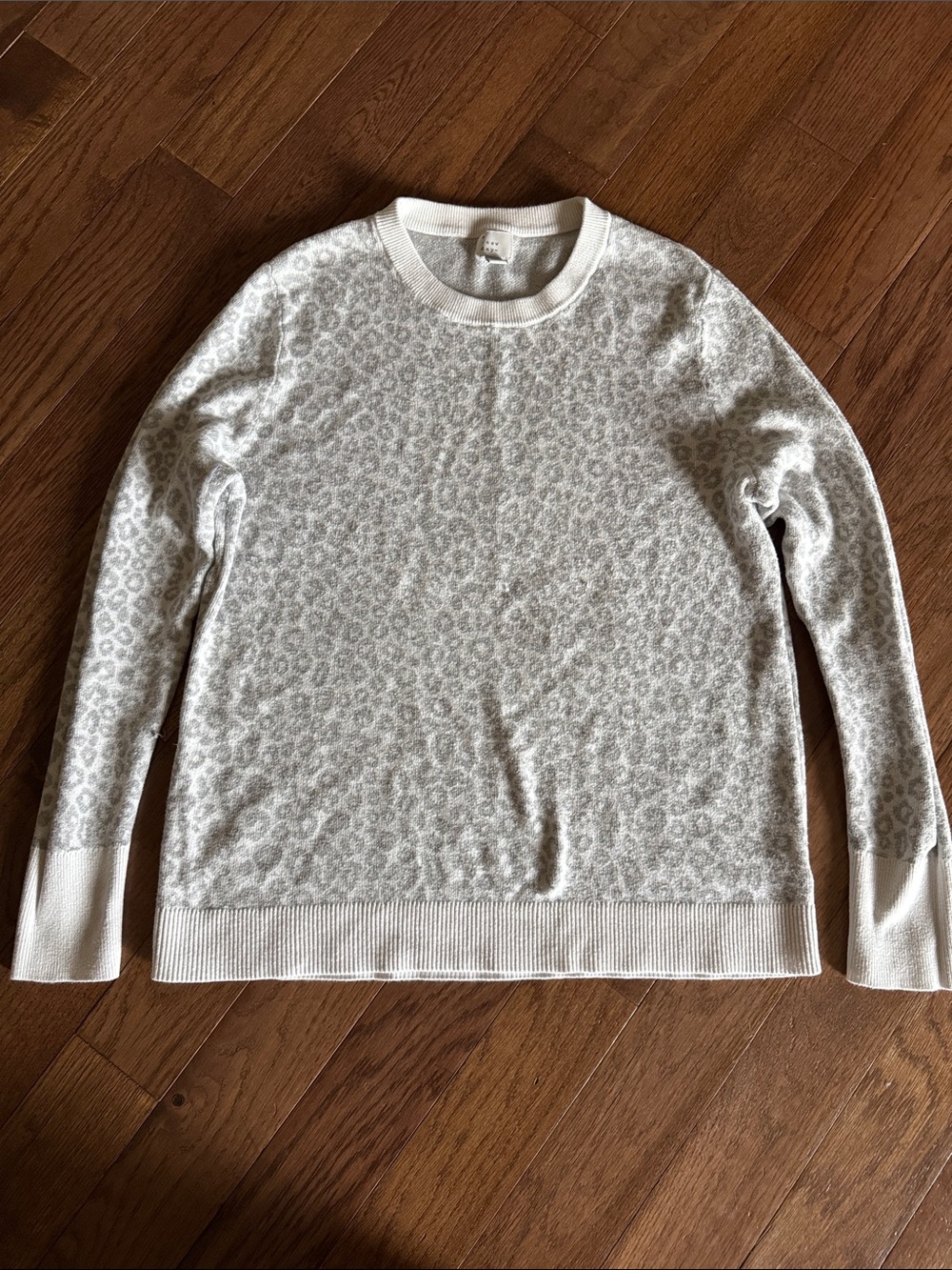 A New Day Snow Leopard Sweater